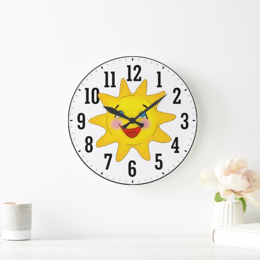 Happy Sun | Cool Gifts Grote Klok (Huis)