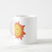 Happy Sun Cute Kinderen Koffiemok (Voorkant links)
