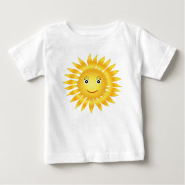 Happy Sun die Emoji Yellow Cute Sunny glimlacht
