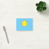 Happy Sun Face Tekening Post-it® Notes (Kantoor)
