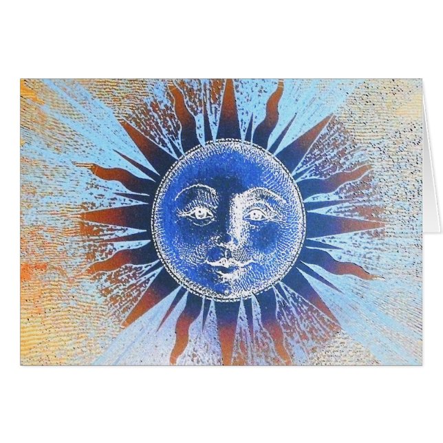 Happy Sun-gezicht (Voorkant Horizontaal)