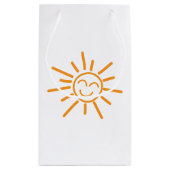 Happy Sun Gift Bag Klein Cadeauzakje (Achterkant)