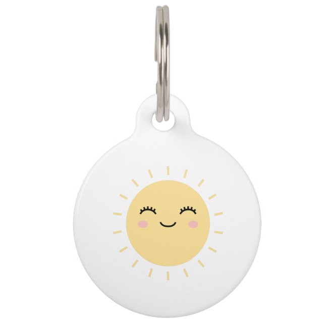 Happy Sun Huisdierpenning (Voorkant)