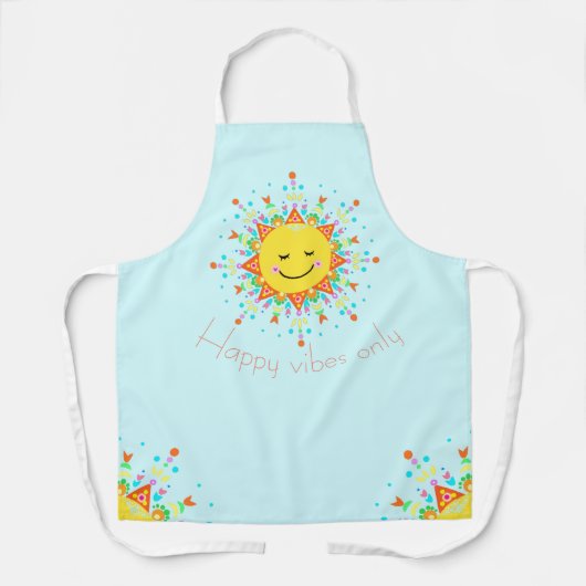 Happy Sun Light Blue Schort (Voorkant)