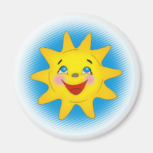 Happy Sun Magneet