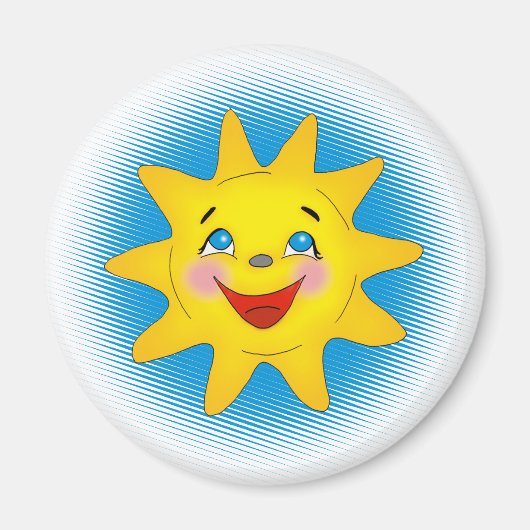 Happy Sun Magneet (Voorkant)