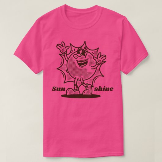 Happy Sun Shine T-shirt (Design voorkant)