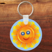 Happy Sun Sleutelhanger (Voorkant)