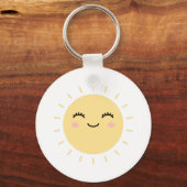 Happy Sun Sleutelhanger (Voorkant)