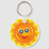 Happy Sun Sleutelhanger (Voorkant)