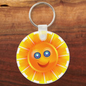 Happy Sun Sleutelhanger (Voorkant)