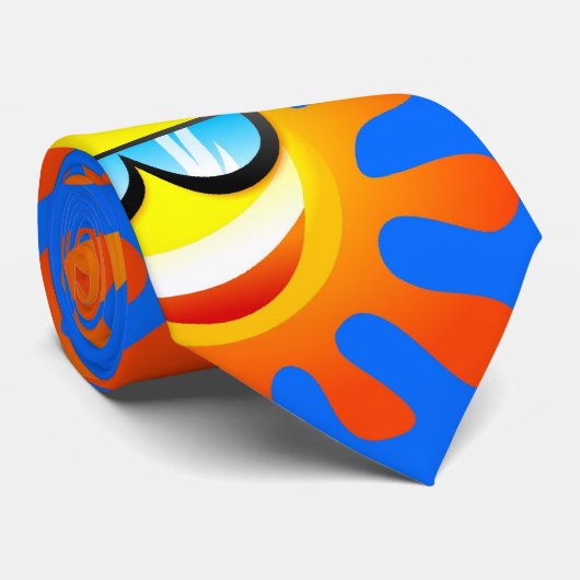 Happy Sun Stropdas (Opgerold)