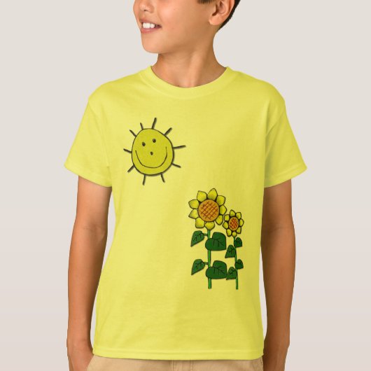 Happy Sun T-shirt (Voorkant)