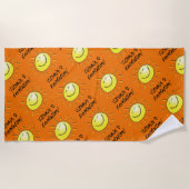 Happy Sun - Vitamine D Revolutie Strandlaken (Voorkant)