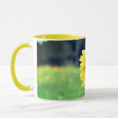 Happy Sunflower Ceramic Mok (Links)