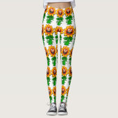HAPPY SUNFLOWER LEGGINGS (Voorkant)