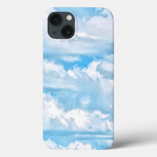 Happy Sunny Clouds Achtergrond Case-Mate iPhone Case