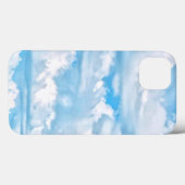 Happy Sunny Clouds Achtergrond Case-Mate iPhone Case (Achterkant (horizontaal))