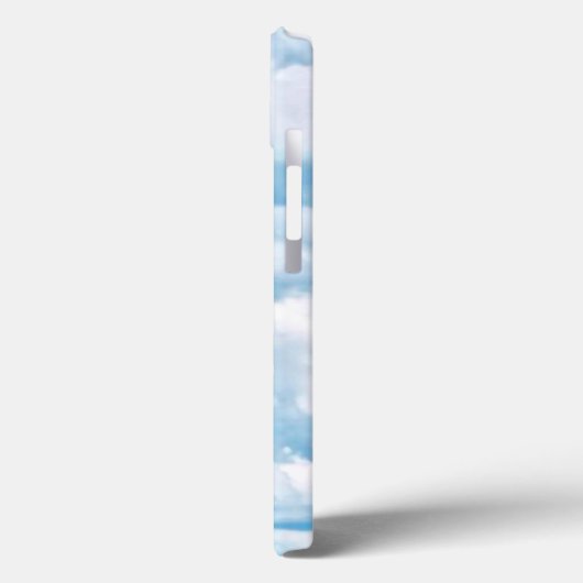 Happy Sunny Clouds Achtergrond Case-Mate iPhone Case (Achterkant / Links)