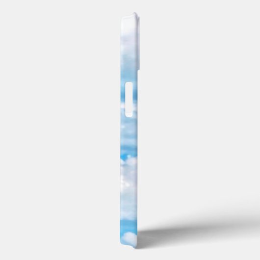 Happy Sunny Clouds Achtergrond Case-Mate iPhone Case (Achterkant / Rechts)