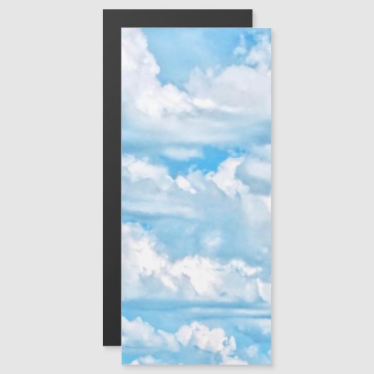 Happy Sunny Clouds over Print Background (Voorkant / Achterkant)