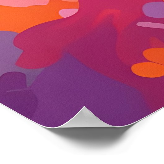 Happy Sunny Puppy Waterverf Poster (Hoek)