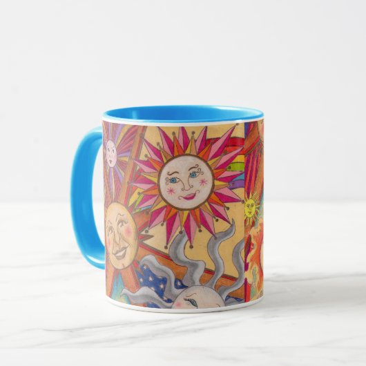 Happy suns mok (Voorkant links)