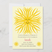 Happy Sunshine Birthday Kaart (Voorkant)