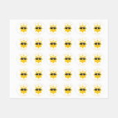 Happy Sunshine boho bedankt jullie Labels (Vel)