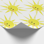 Happy Sunshine Cadeaupapier (Hoek)