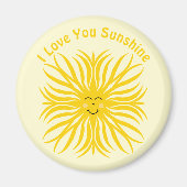 Happy Sunshine Magneet (Voorkant)