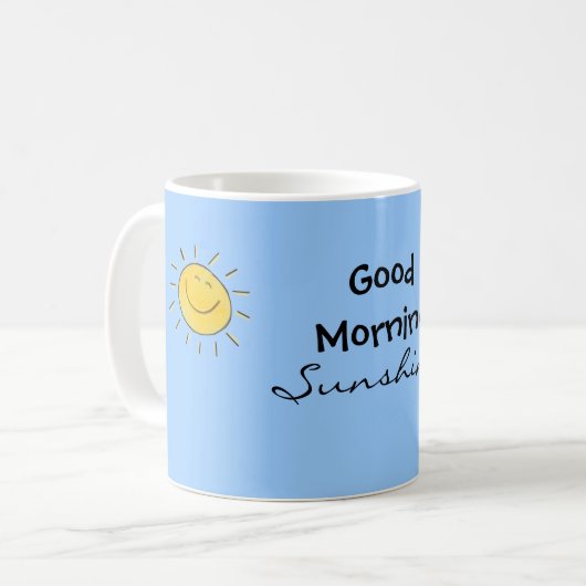 Happy Sunshine Mok (Voorkant links)