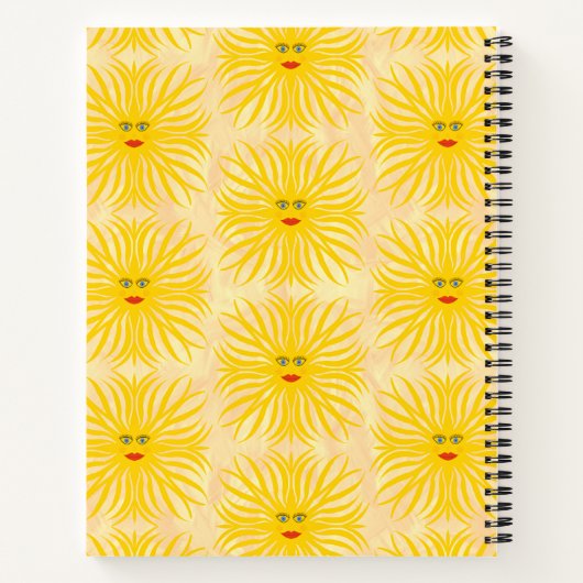 Happy Sunshine Notitieboek (Achterkant)