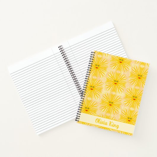 Happy Sunshine Notitieboek (Binnen)