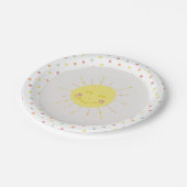 Happy Sunshine polkadot Party Paper Bord (Gekanteld)