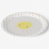 Happy Sunshine polkadot Party Paper Bord (Gekanteld)