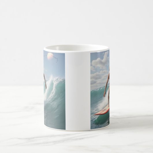 Happy Surfer Koffiemok (Center)