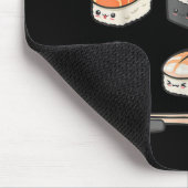 Happy Sushi Anime Kawaii plaatste Japans eten Love Muismat (Hoek)