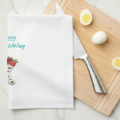 Happy Sushi Holiday Keuken Handdoeken (Quarter Fold)