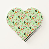 Happy Sushi Kawaii Notitieboek (Achterkant)