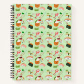 Happy Sushi Kawaii Notitieboek (Voorkant)