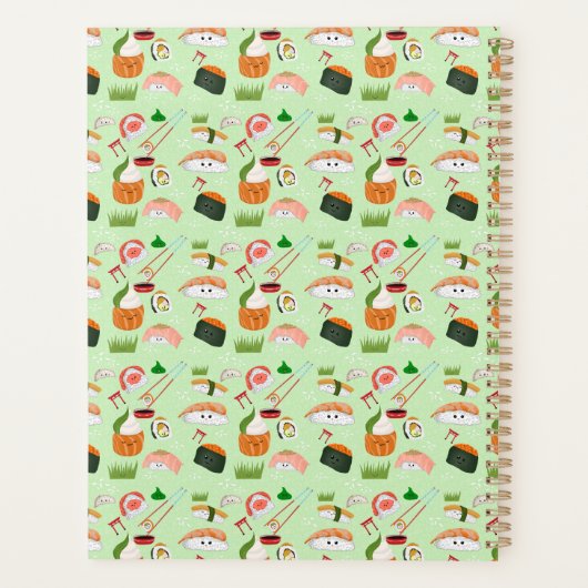 Happy Sushi Kawaii Planner (Achterkant)