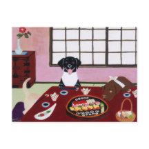 Happy Sushi Party Labradors