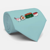 Happy Sushi Stropdas (Opgerold)