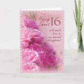 Happy Sweet 16 Birthday Card Kaart (Voorkant)