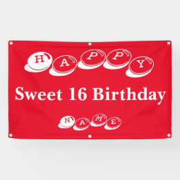 Happy Sweet 16 Birthday Spandoek