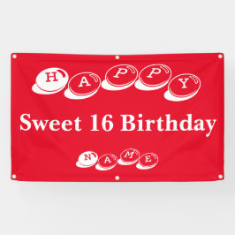 Happy Sweet 16 Birthday Spandoek
