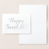 Happy Sweet 16! Folie Kaarten (Display)