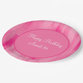Happy Sweet 16 Roze  persoonlijke Borden Papieren Bordje (Gekanteld)