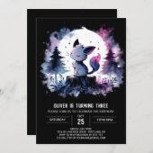 Happy Sweet Cat Birthday Kaart (Voorkant / Achterkant)